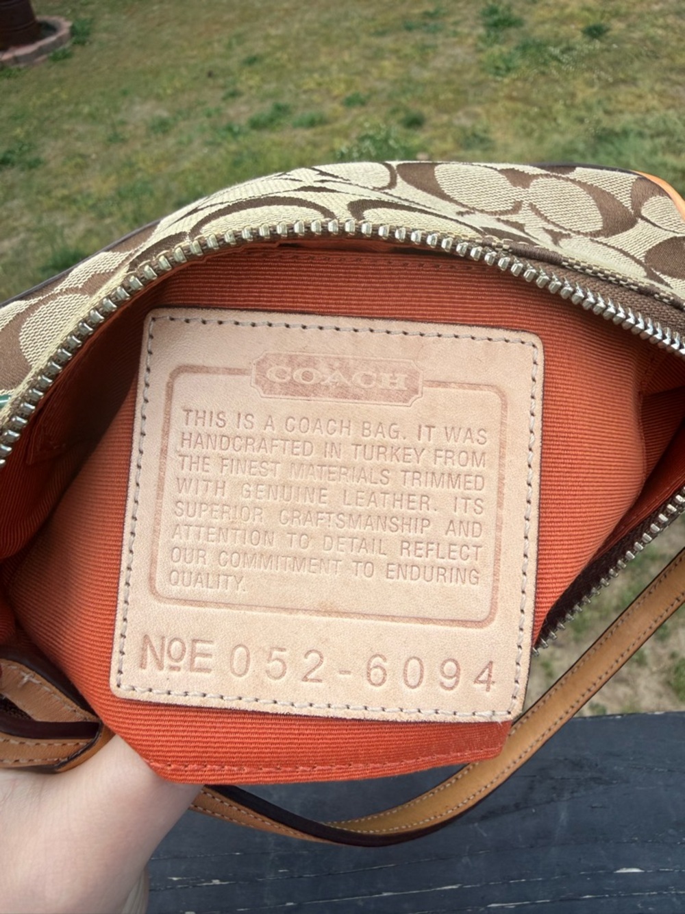 Coach Signature Demi Bag - Picture 7 of 7